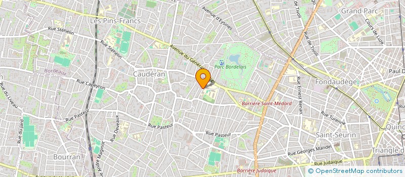 localisation de l'entreprise MONSIEUR ALEXANDRE BADREDDINE  BORDEAUX