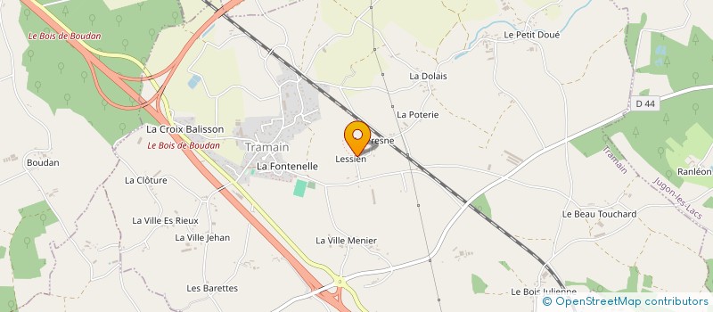 localisation de l'entreprise MONSIEUR ALEXANDRE BAGOT à PLENEE-JUGON