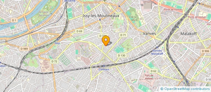 localisation de l'entreprise MONSIEUR ALEXANDRE BAILLEUL à ISSY-LES-MOULINEAUX