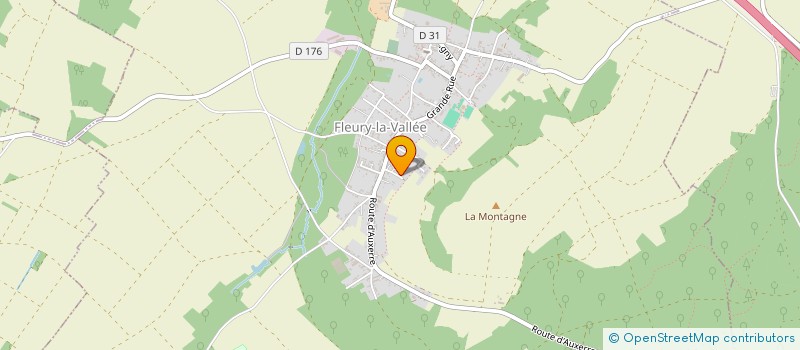 localisation de l'entreprise MONSIEUR ALEXANDRE BAILLOT  FLEURY-LA-VALLEE