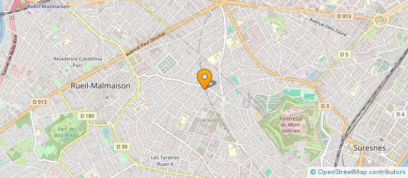 localisation de l'entreprise MONSIEUR ALEXANDRE BAILLY à RUEIL-MALMAISON