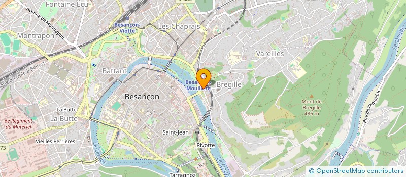 localisation de l'entreprise MONSIEUR ALEXANDRE BAILLY  BESANCON