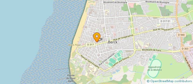 localisation de l'entreprise MONSIEUR ALEXANDRE BAINES à BERCK