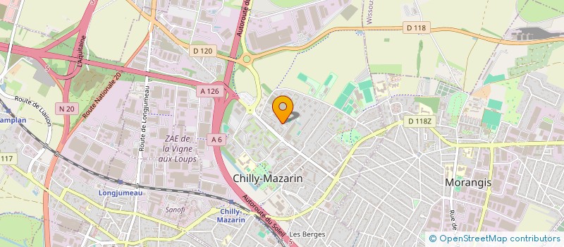 localisation de l'entreprise MONSIEUR ALEXANDRE BAKLOUTI à CHILLY-MAZARIN