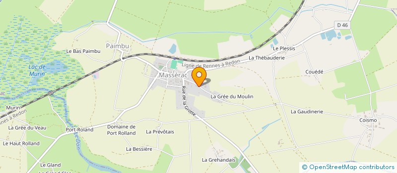 localisation de l'entreprise MONSIEUR ALEXANDRE BALAN à MASSERAC