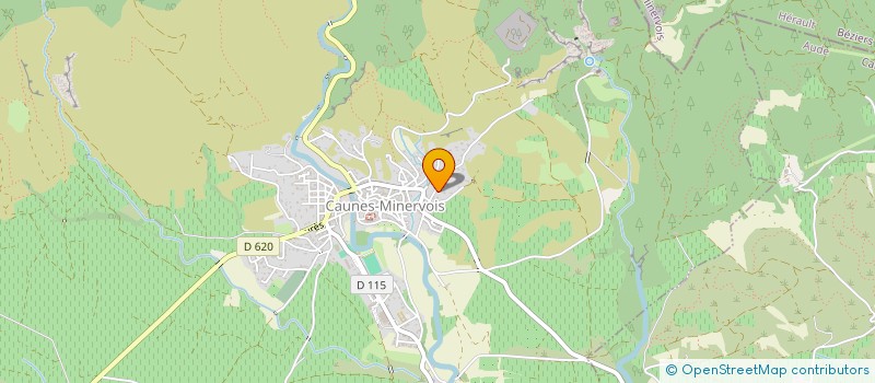 localisation de l'entreprise MONSIEUR ALEXANDRE BALBOA  CAUNES-MINERVOIS