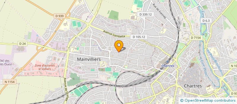 localisation de l'entreprise MONSIEUR ALEXANDRE BALDERACCHI à CHARTRES