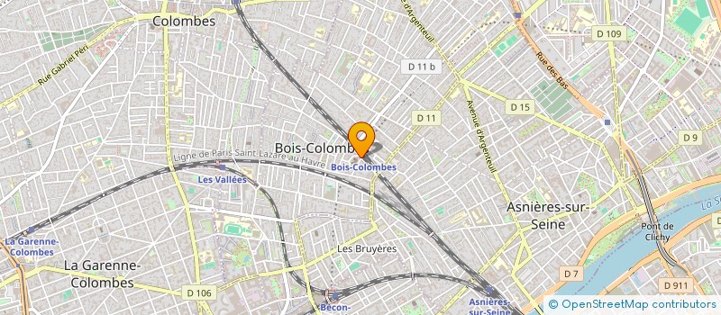 localisation de l'entreprise MONSIEUR ALEXANDRE BALDINI à BOIS-COLOMBES