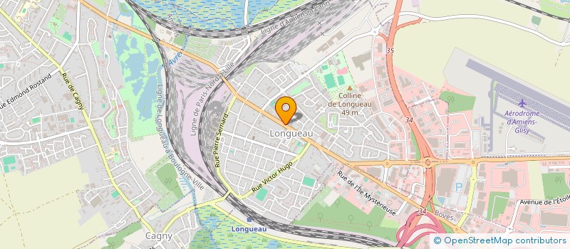 localisation de l'entreprise MONSIEUR ALEXANDRE BALDUCCI  LONGUEAU