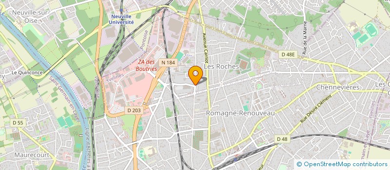 localisation de l'entreprise MONSIEUR ALEXANDRE BALTYDE  CONFLANS-SAINTE-HONORINE