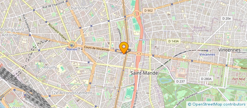 localisation de l'entreprise MONSIEUR ALEXANDRE BAMBARA  PARIS