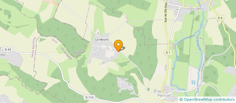 localisation de l'entreprise MONSIEUR ALEXANDRE BANCE  PERRUEL