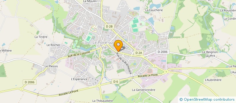 localisation de l'entreprise MONSIEUR ALEXANDRE BARATA à LE POIRE-SUR-VIE