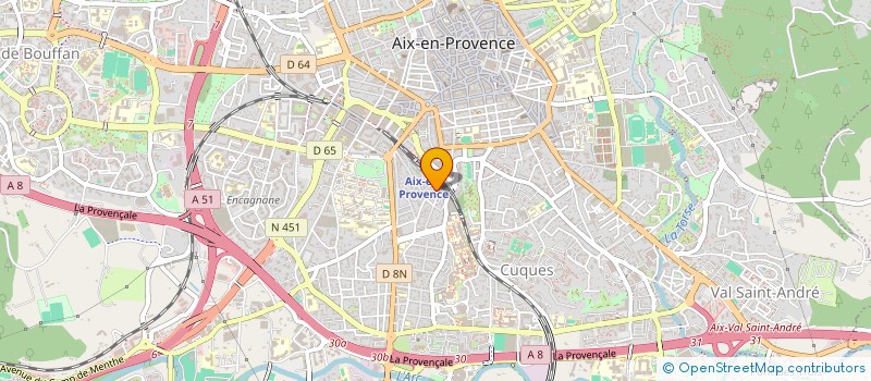 localisation de l'entreprise MONSIEUR ALEXANDRE BARBATO à AIX EN PROVENCE