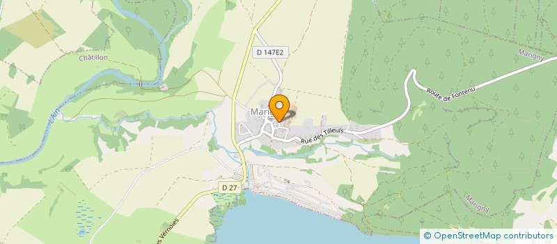 localisation de l'entreprise MONSIEUR ALEXANDRE BARBAY  MARIGNY