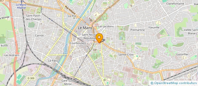 localisation de l'entreprise MONSIEUR ALEXANDRE BARBAZ  LE MANS