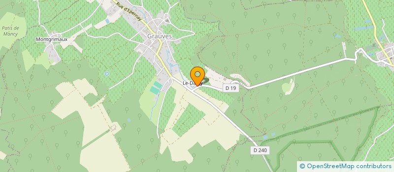 localisation de l'entreprise MONSIEUR ALEXANDRE BARBIER  GRAUVES