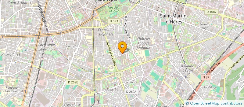 localisation de l'entreprise MONSIEUR ALEXANDRE BARBUTO  GRENOBLE