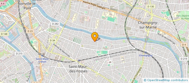 localisation de l'entreprise MONSIEUR ALEXANDRE BARDEZ  SAINT-MAUR-DES-FOSSES