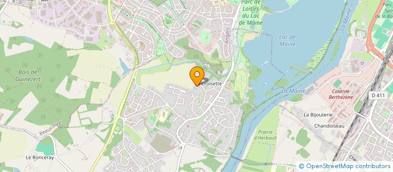 localisation de l'entreprise MONSIEUR ALEXANDRE BARDY  BOUCHEMAINE