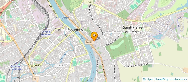 localisation de l'entreprise MONSIEUR ALEXANDRE BARIL à CORBEIL-ESSONNES