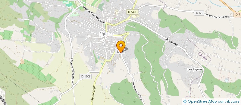localisation de l'entreprise MONSIEUR ALEXANDRE BARLE à EGUILLES
