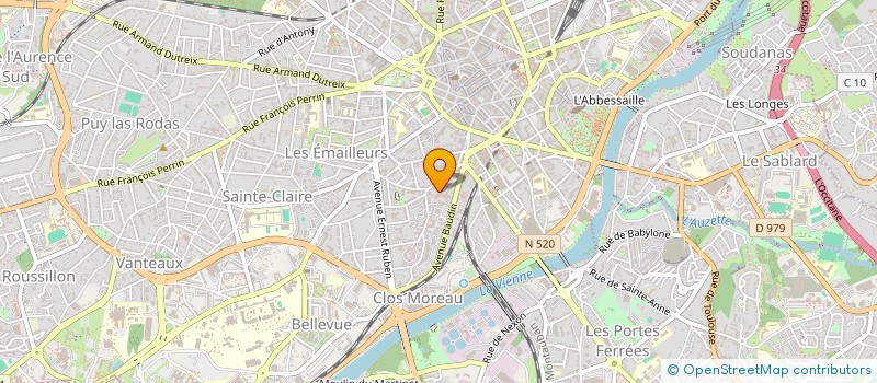 localisation de l'entreprise MONSIEUR ALEXANDRE BARNIER à LIMOGES