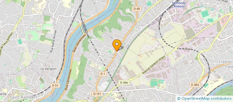 localisation de l'entreprise MONSIEUR ALEXANDRE BARNONCEL  CALUIRE-ET-CUIRE