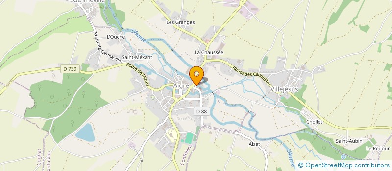localisation de l'entreprise MONSIEUR ALEXANDRE BARON à LIGNE