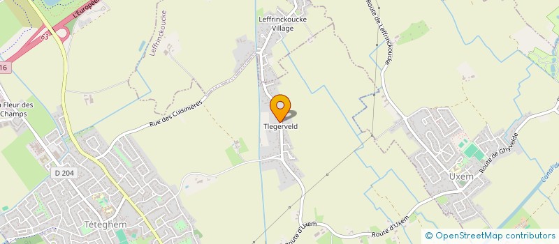 localisation de l'entreprise MONSIEUR ALEXANDRE BARONNET  TETEGHEM-COUDEKERQUE-VILLAGE