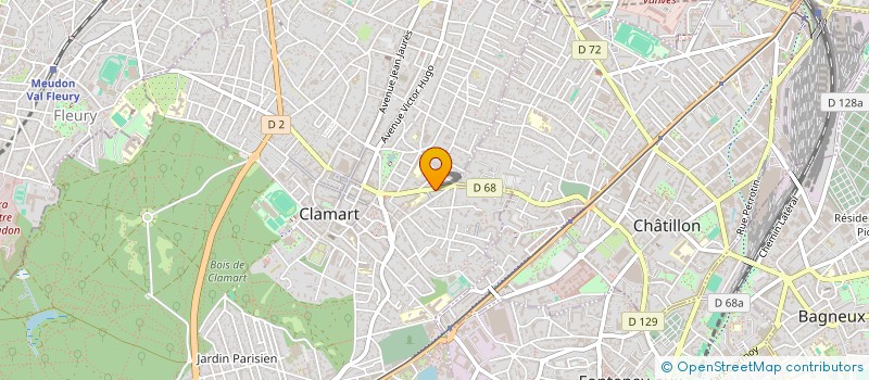localisation de l'entreprise MONSIEUR ALEXANDRE BAROUH à CLAMART