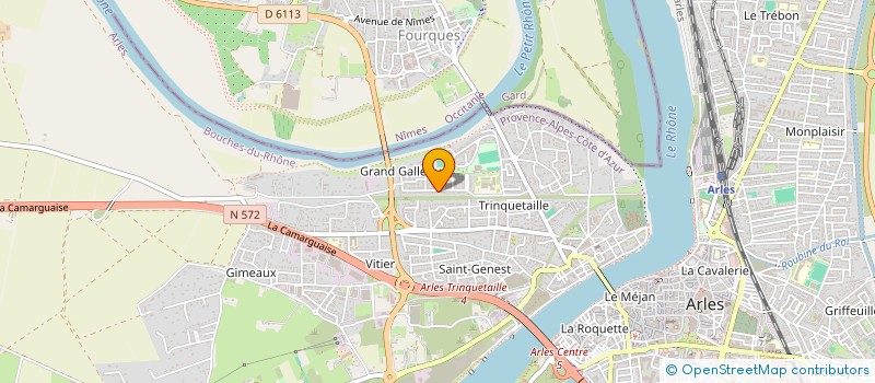 localisation de l'entreprise MONSIEUR ALEXANDRE BARRE  ARLES