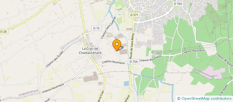 localisation de l'entreprise MONSIEUR ALEXANDRE BARRIOL à CHATEAURENARD