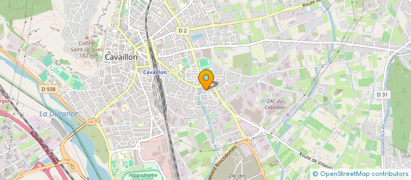 localisation de l'entreprise MONSIEUR ALEXANDRE BARROYER à CAVAILLON