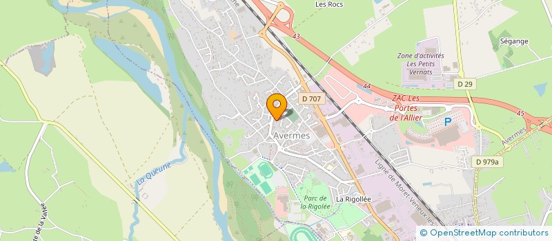 localisation de l'entreprise MONSIEUR ALEXANDRE BARRY à AVERMES