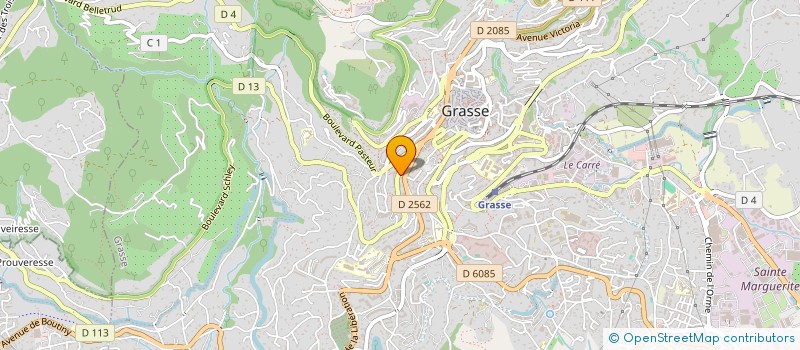 localisation de l'entreprise MONSIEUR ALEXANDRE BASILLE  GRASSE