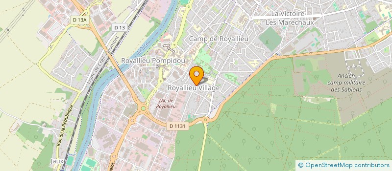 localisation de l'entreprise MONSIEUR ALEXANDRE BASQUIN  COMPIEGNE