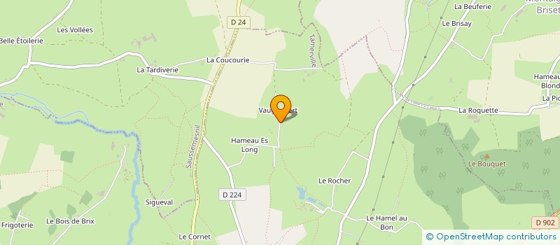 localisation de l'entreprise MONSIEUR ALEXANDRE BASSARD à TAMERVILLE