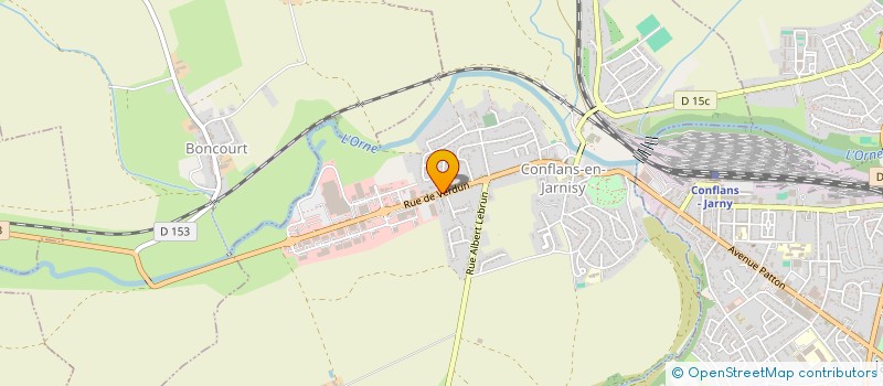 localisation de l'entreprise MONSIEUR ALEXANDRE BASTIEN  MARS-LA-TOUR