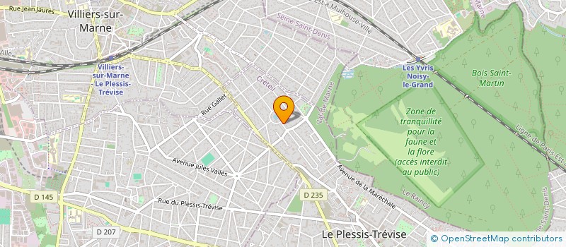 localisation de l'entreprise MONSIEUR ALEXANDRE BASTOS  LE PLESSIS-TREVISE