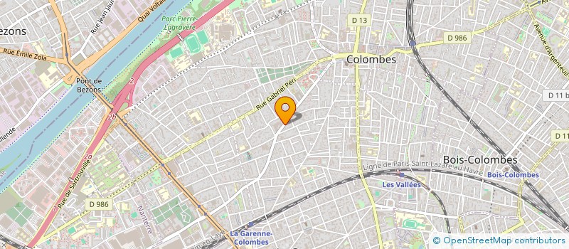 localisation de l'entreprise MONSIEUR ALEXANDRE BATIFOIS à COLOMBES