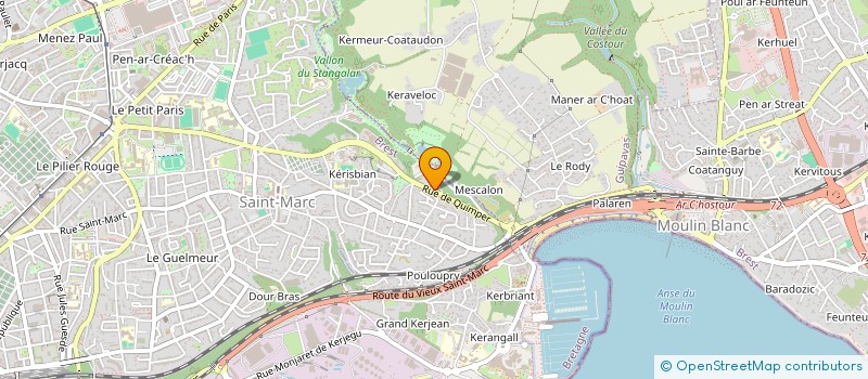 localisation de l'entreprise MONSIEUR ALEXANDRE BATTU à BREST