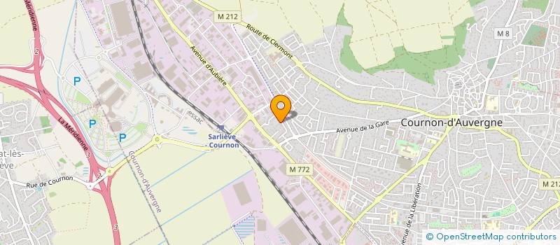 localisation de l'entreprise MONSIEUR ALEXANDRE BAUER  COURNON-D'AUVERGNE