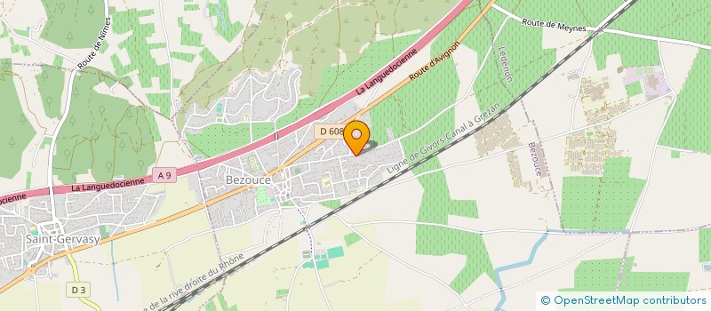 localisation de l'entreprise MONSIEUR ALEXANDRE BAUER  BEZOUCE