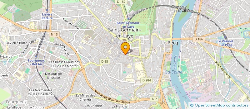 localisation de l'entreprise MONSIEUR ALEXANDRE BAUSSANT  SAINT-GERMAIN-EN-LAYE