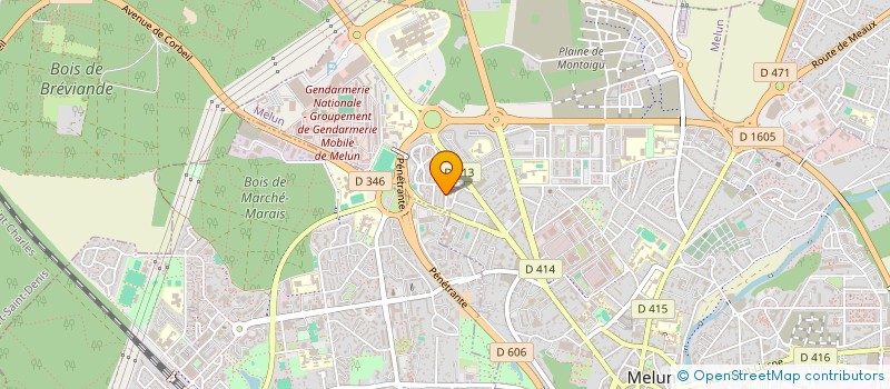 localisation de l'entreprise MONSIEUR ALEXANDRE BAYET à MELUN