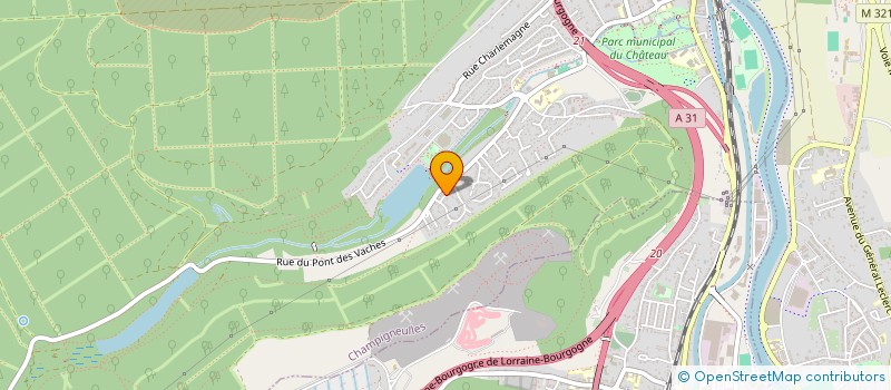 localisation de l'entreprise MONSIEUR ALEXANDRE BEATO  CHAMPIGNEULLES