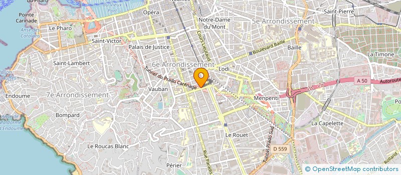 localisation de l'entreprise MONSIEUR ALEXANDRE BEAUTOUR à MARSEILLE