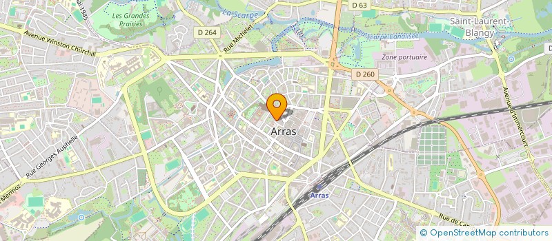 localisation de l'entreprise MONSIEUR ALEXANDRE BEBEN à ARRAS