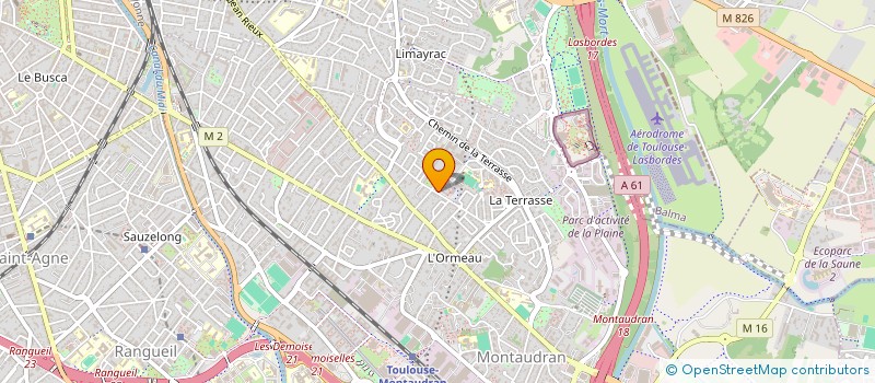 localisation de l'entreprise MONSIEUR ALEXANDRE BEC  TOULOUSE